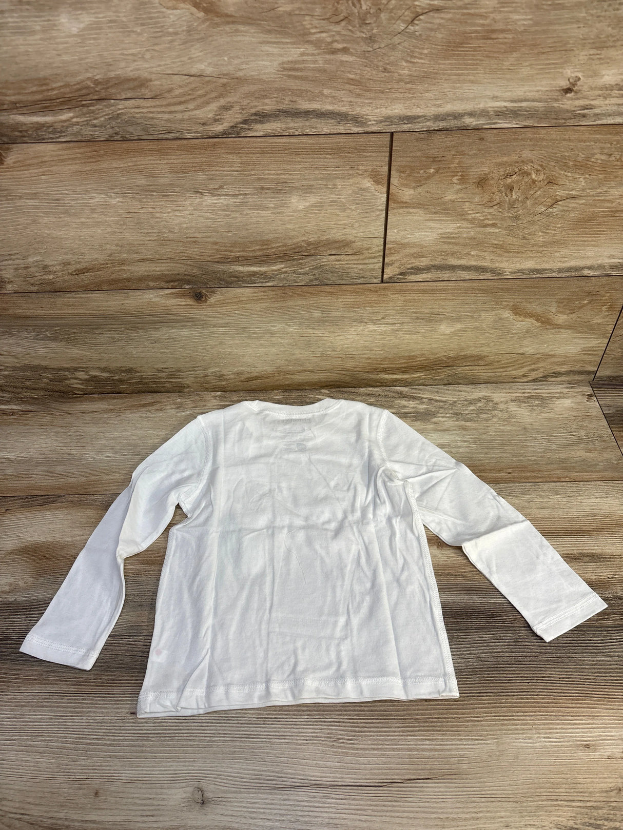 NEW Okie Dokie Solid White Pocket T-shirt sz 4T