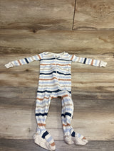 Member's Mark Striped Sleeper Ivory sz 12m