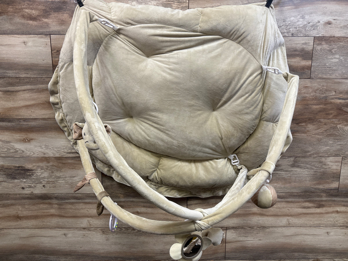 ANGELBLISS 5-in-1 Baby Play Gym Mat Tan