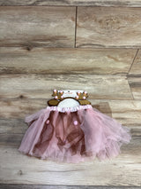 NEW Cat & Jack Dress-Up Headband & Tutu 2pc Set Reindeer Ages 3+
