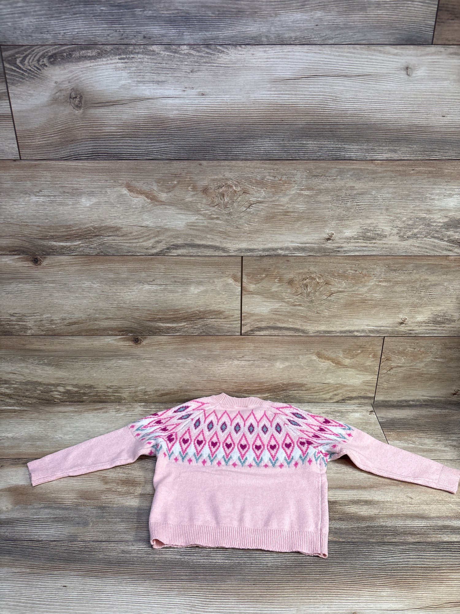 Jumping Beans Knit Sweater Pink sz 4T