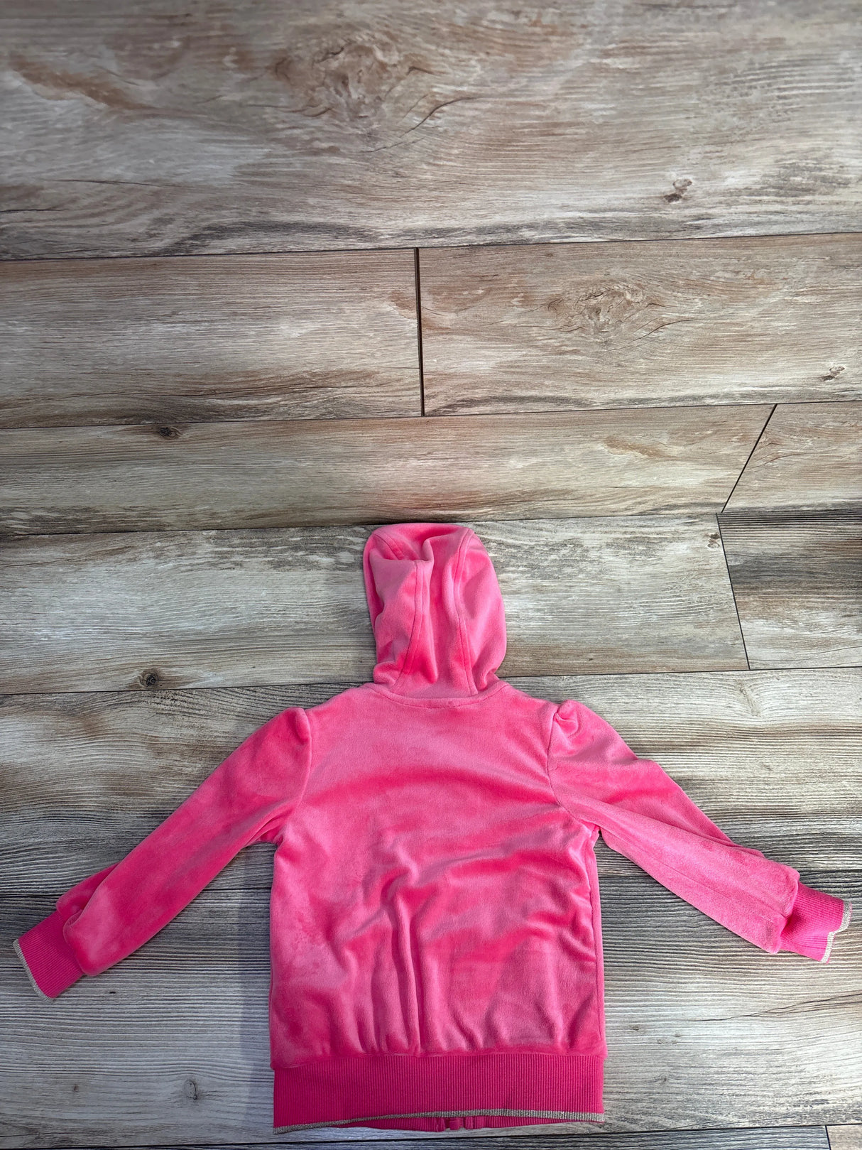 C&C California 2pc Set Velvet Jacket & Shirt Pink sz 18m