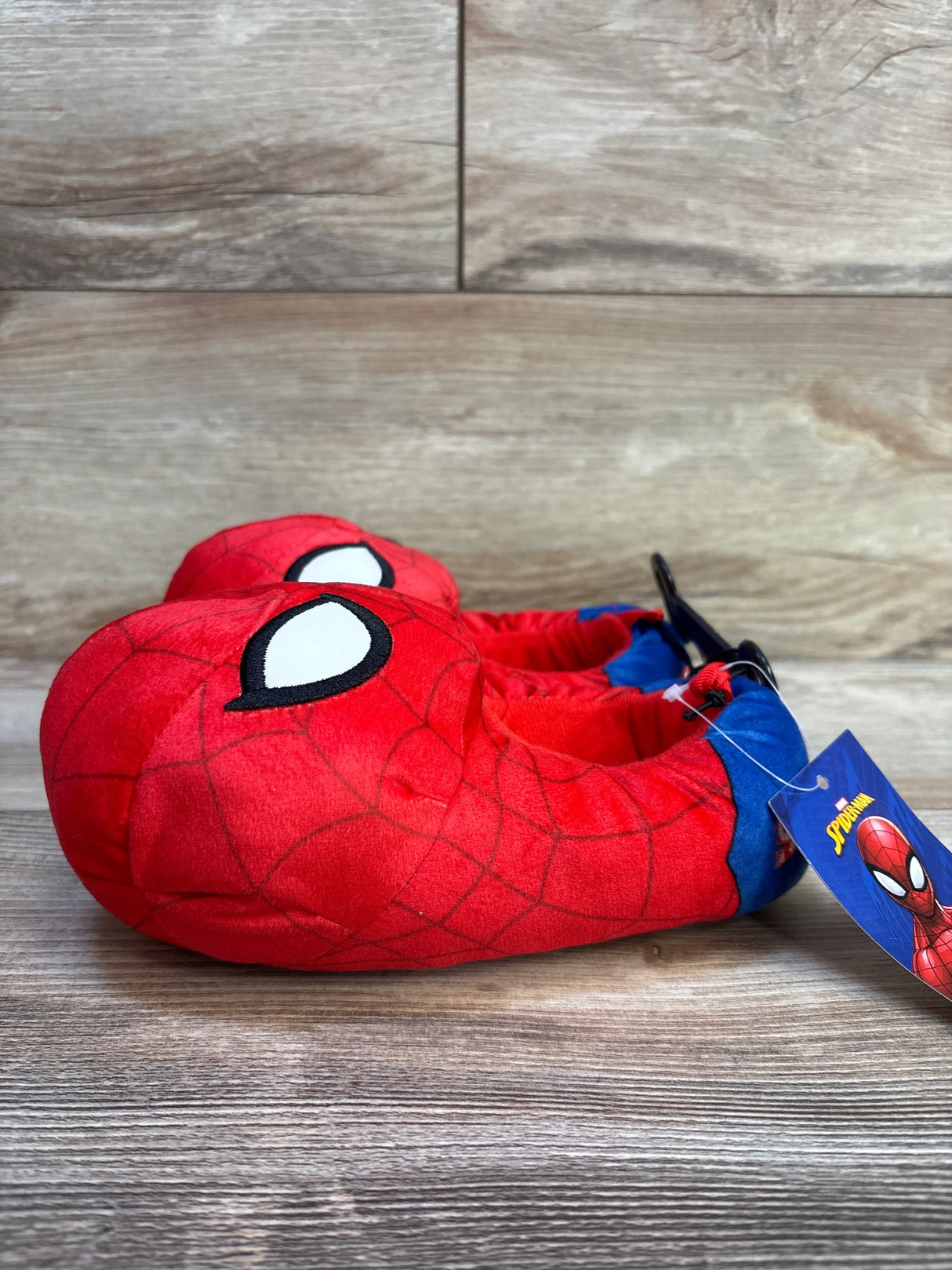 NEW Marvel Spider-Man 3D Slippers Red sz 9-10c