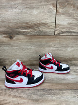 Air Jordan 1 Mid TD 'White Very Berry' Sneakers sz 8c