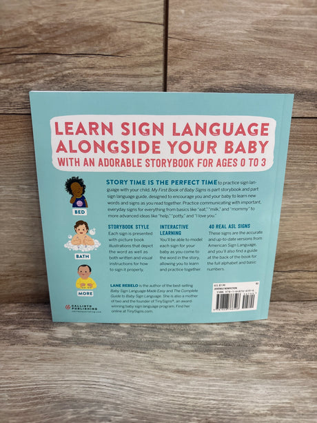 My First Book of Baby Signs Paperback Book - Me n Mommy To Be