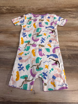 Carter's Mermaid Sleep Romper White sz 2T - Me n Mommy To Be