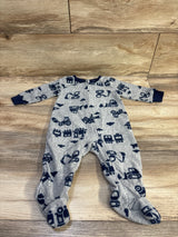 Absorba Construction Trucks Blanket Sleeper Grey sz 6m