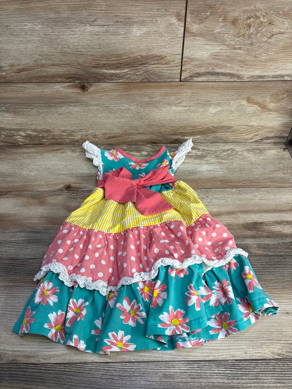 adora-bay Tiered Floral Dress sz 3T