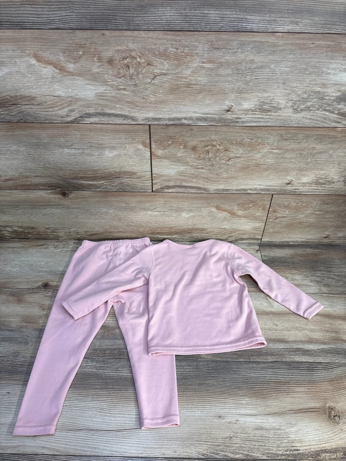 Fleece 2pc Pajama Set Pink sz 4T