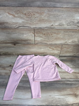 Fleece 2pc Pajama Set Pink sz 4T