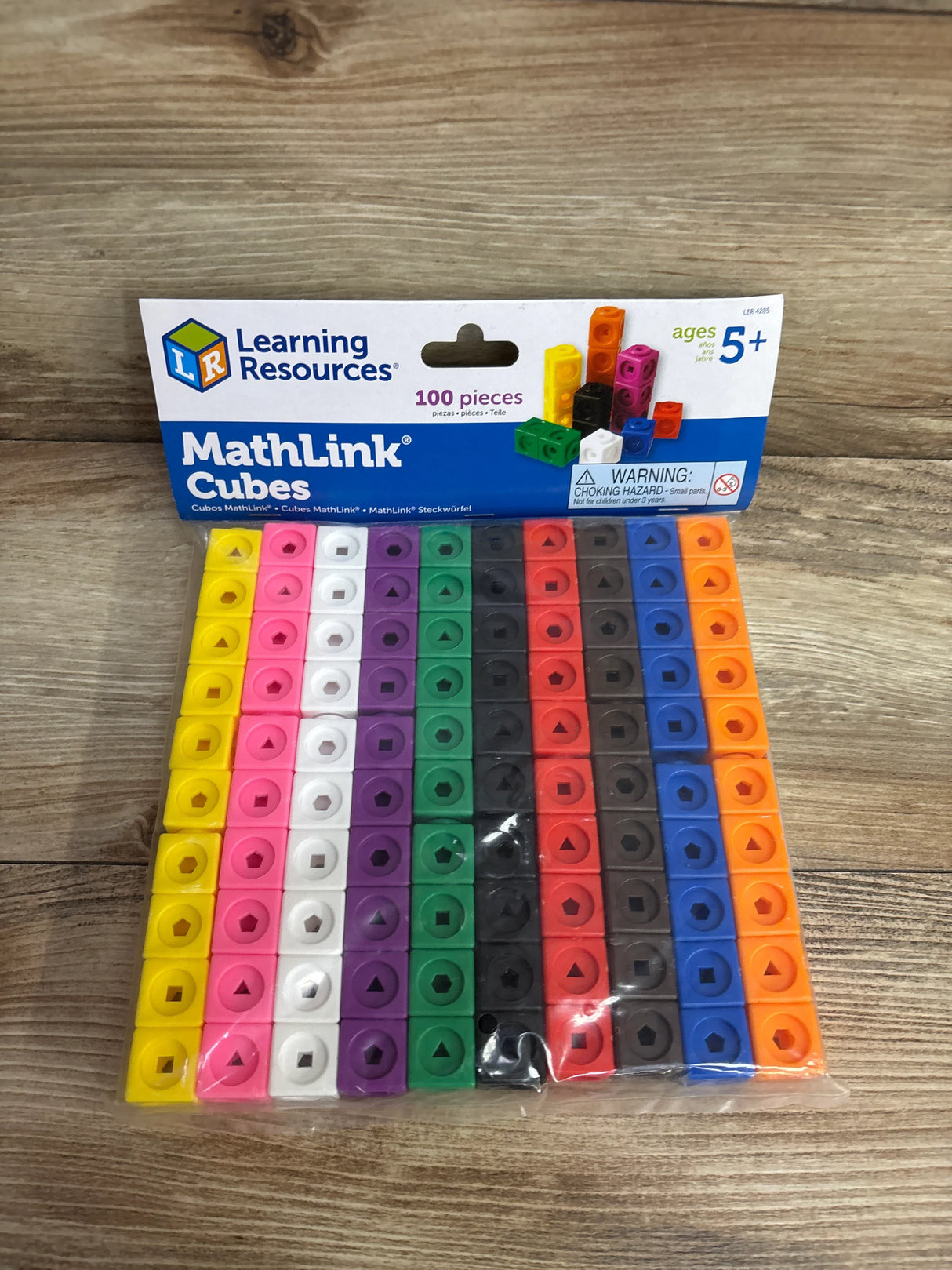 NEW Learning Resources Mathlink Cubes 100pc