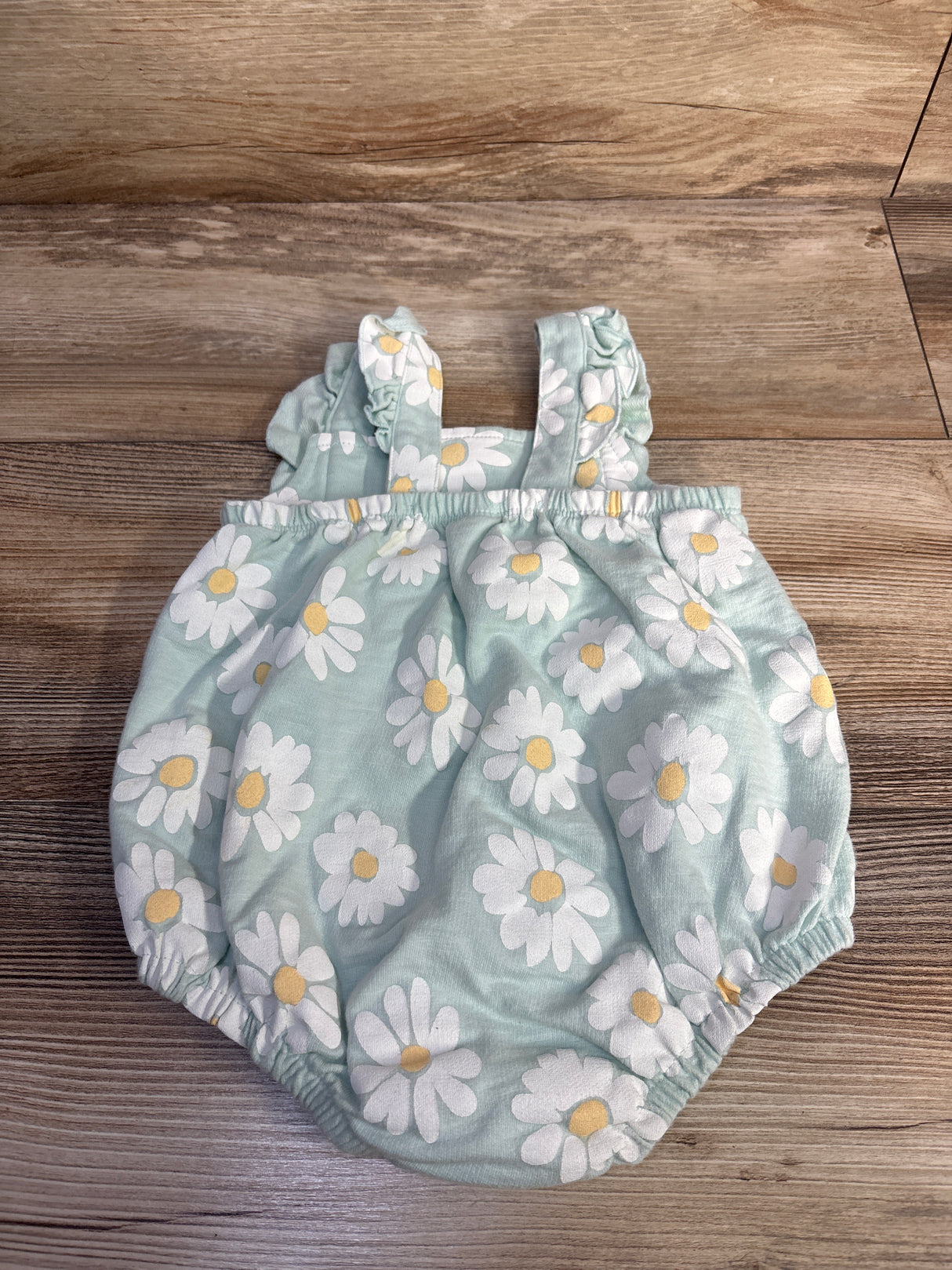 Modern Moments Floral Bubble Romper Teal sz 18m