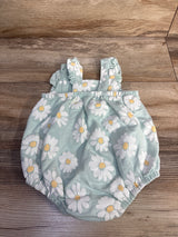 Modern Moments Floral Bubble Romper Teal sz 18m