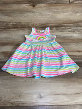 Freestyle Striped Tank Dress White sz 12m