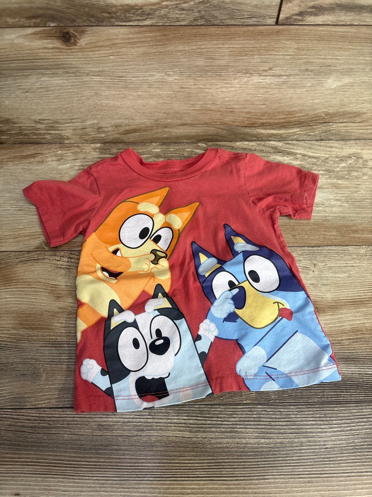 Bluey Graphic Shirt Deep Rose sz 2T