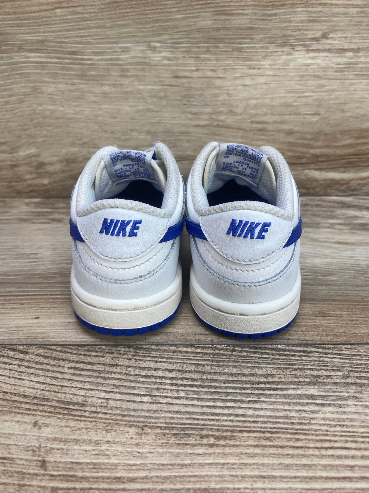 Dunk Low TD 'Summit White Hyper Royal' Sneakers sz 9c