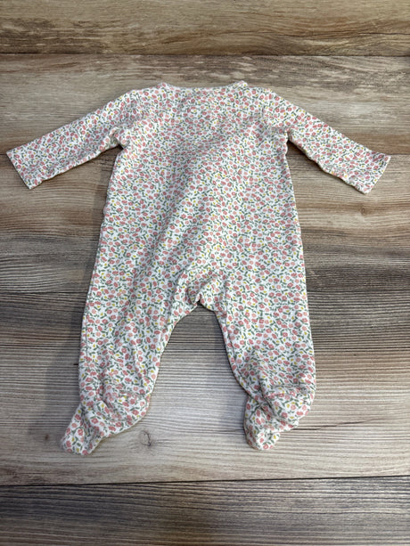 Just One You Floral Little Sister Sleeper White sz 3m - Me n Mommy To Be