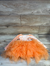 NEW Mad Engine Girls Halloween Jack-o'-Lantern Tulle Dress Orange sz 2T