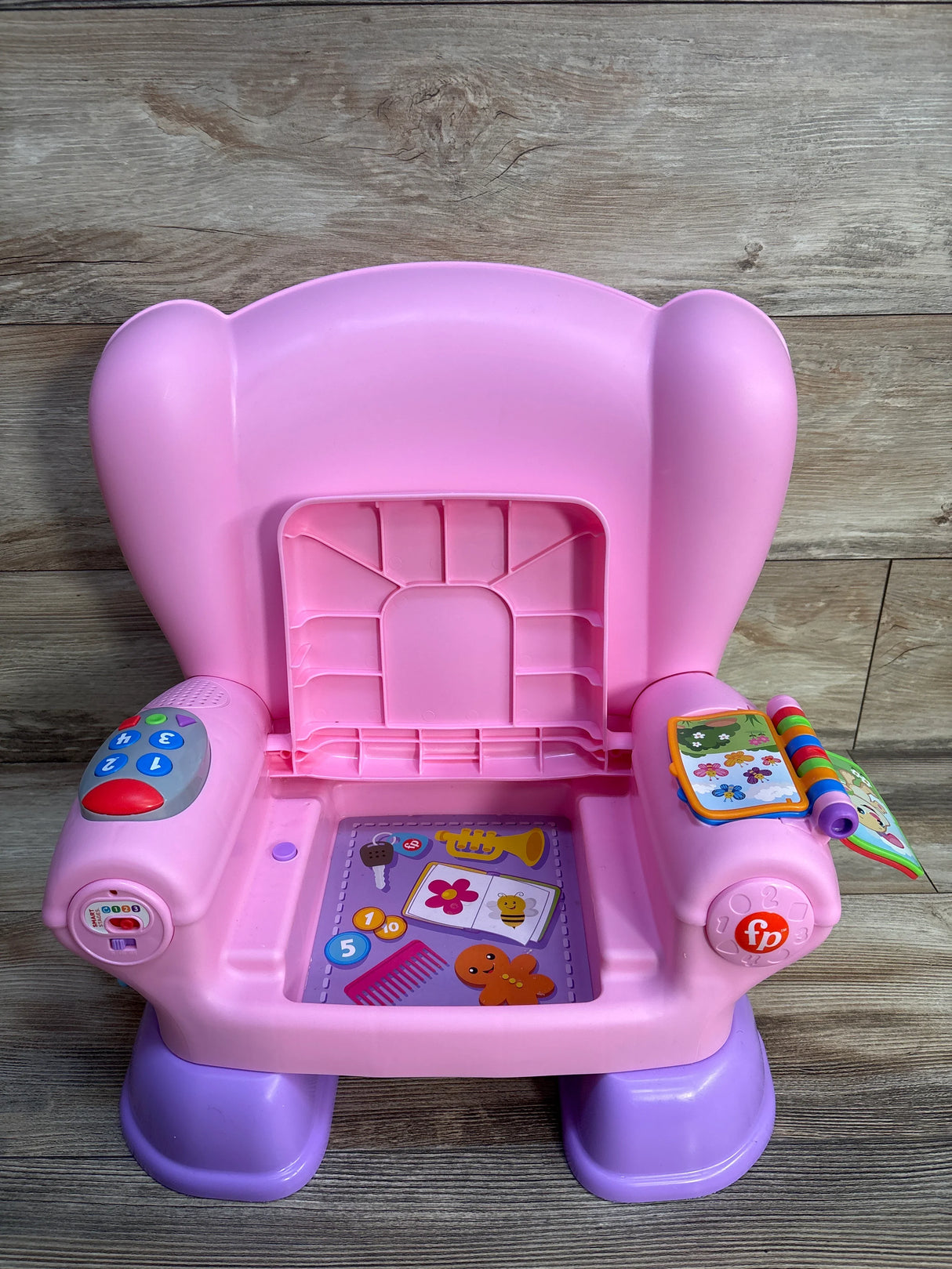 Fisher Price Smart Stages Laugh & Learn Chair Pink