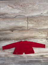 Mayoral Swiss Dot Knit Cardigan Red sz 4-6m