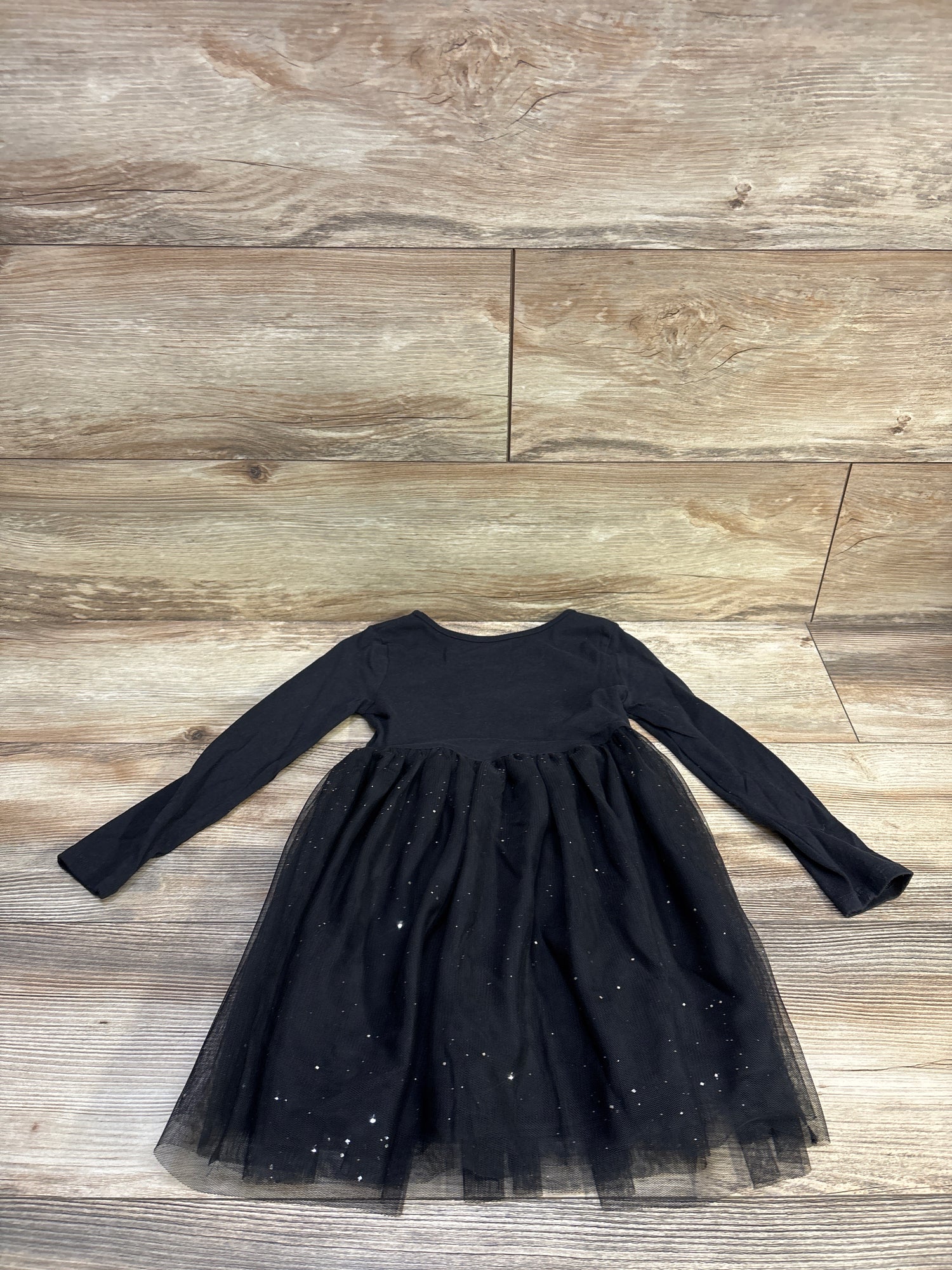 Jumping Beans Halloween Cat Long Sleeve Dress Black sz 4T