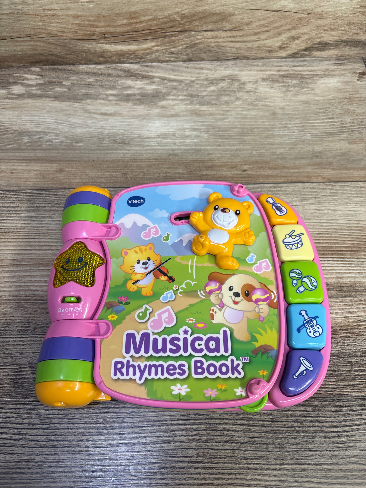 VTech Musical Rhymes Book, Pink
