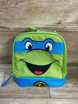 TMNT All Turtles Dual Compartment Lunch Box, Leonardo