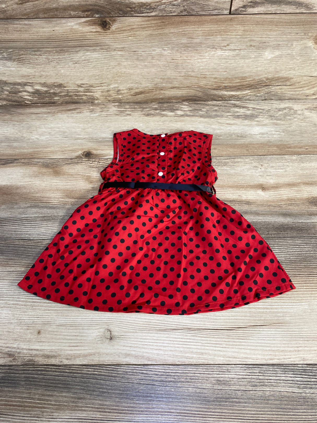 Polka Dot Dress Red sz 6-9m