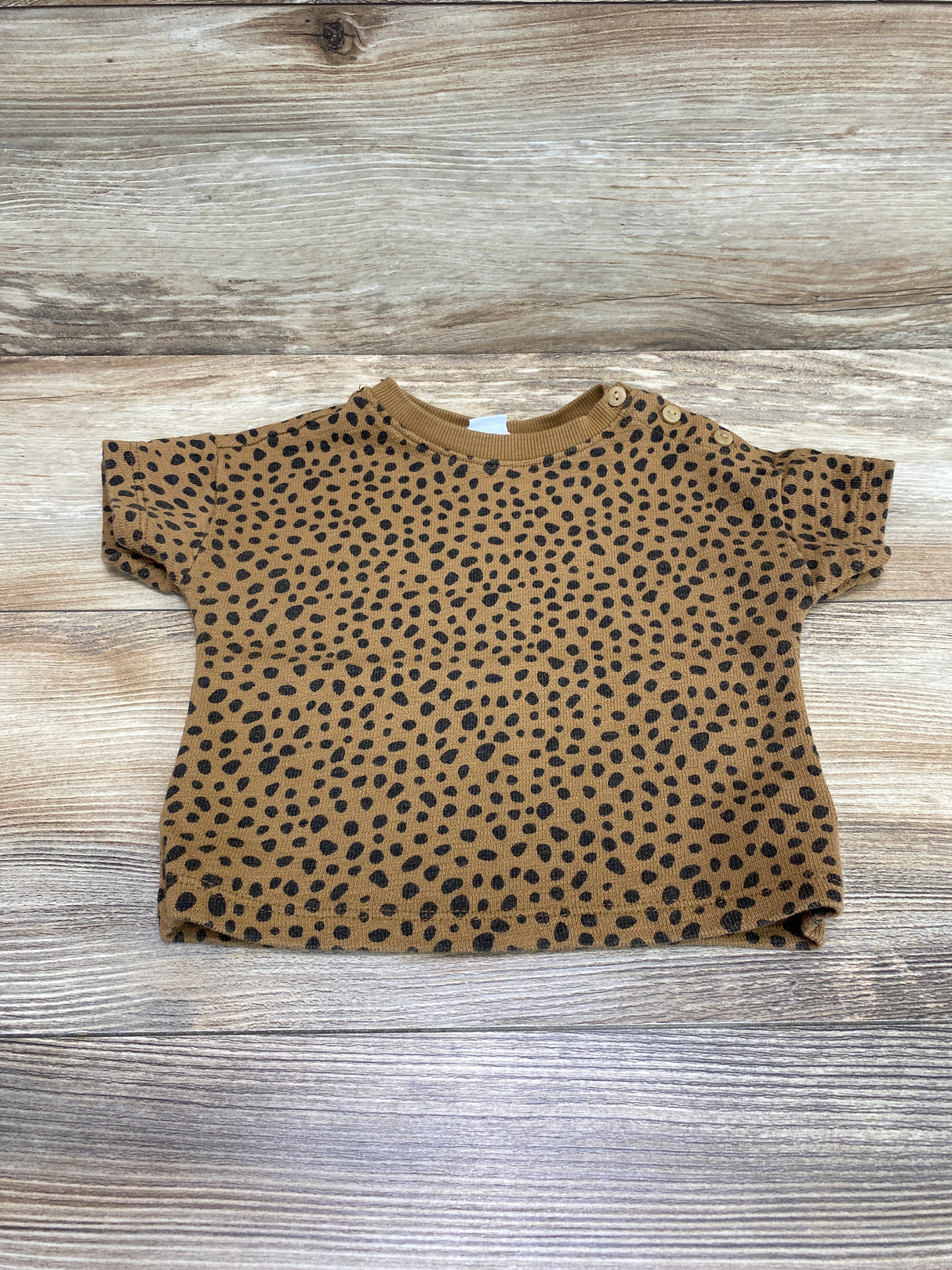 Old Navy Short Sleeve Shirt Brown sz 12-18m