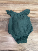 MOBJVIY Gauze Bubble Romper Green sz Preemie