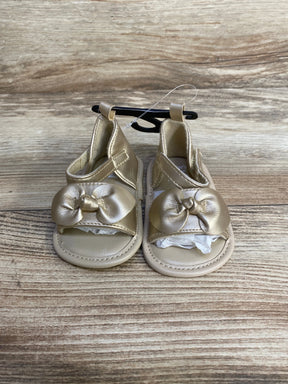 NEW Child of Mine Gold Sandals sz 3-6m - Me n Mommy To Be