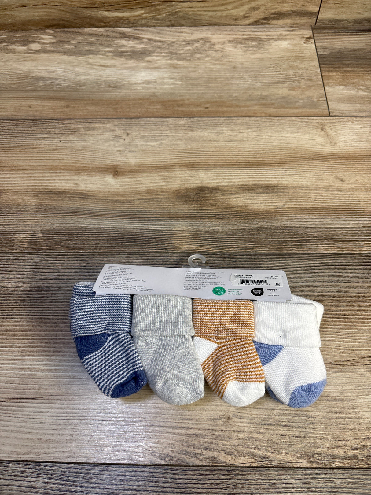 NEW Just One You 8pk Socks sz 0-3m