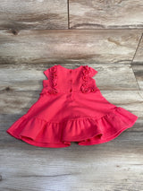 Janie and Jack Ruffle Dress Pink sz 6-12m