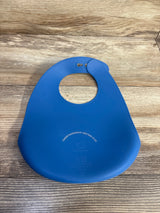 Cloud Island Silicone Bib, Blue Star Print