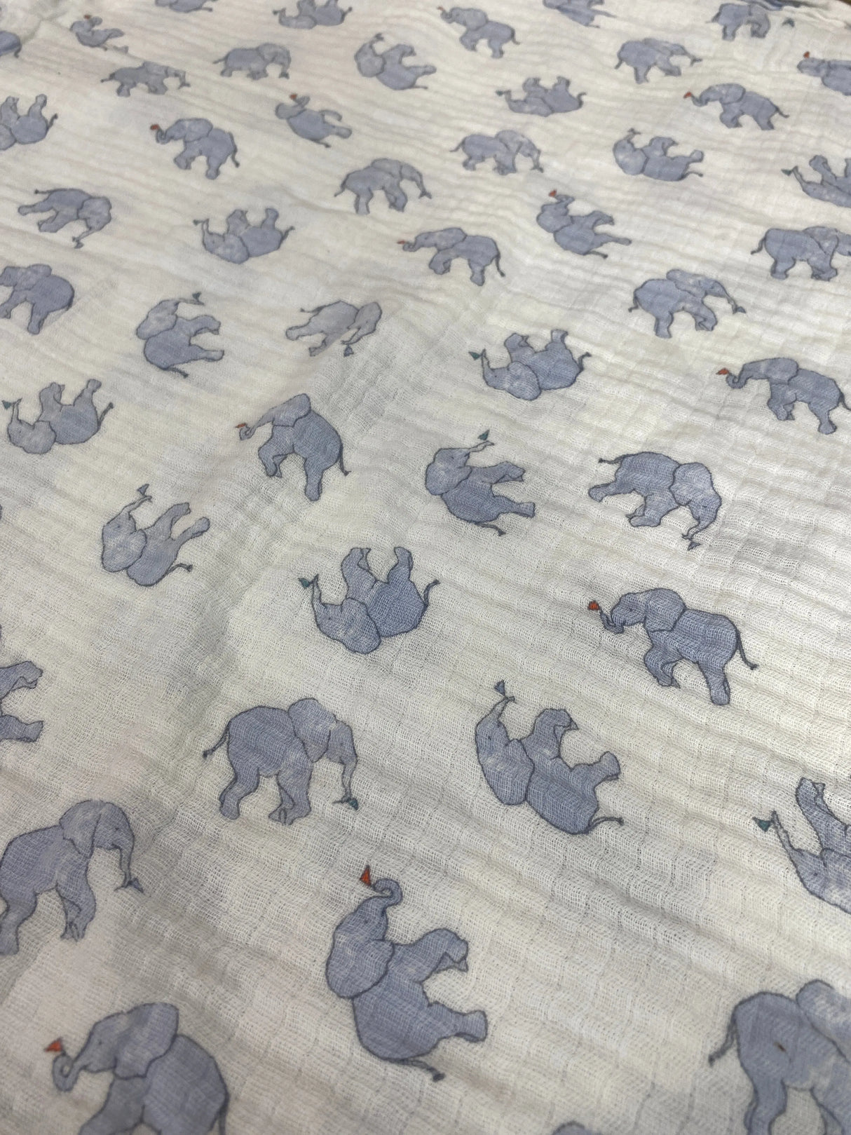 Aden +Anais Muslin Swaddle Blanket Elephant Print