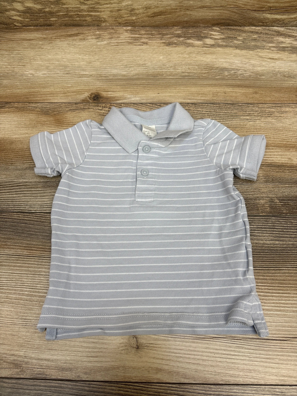 H&M Striped Polo Shirt Blue sz 6m