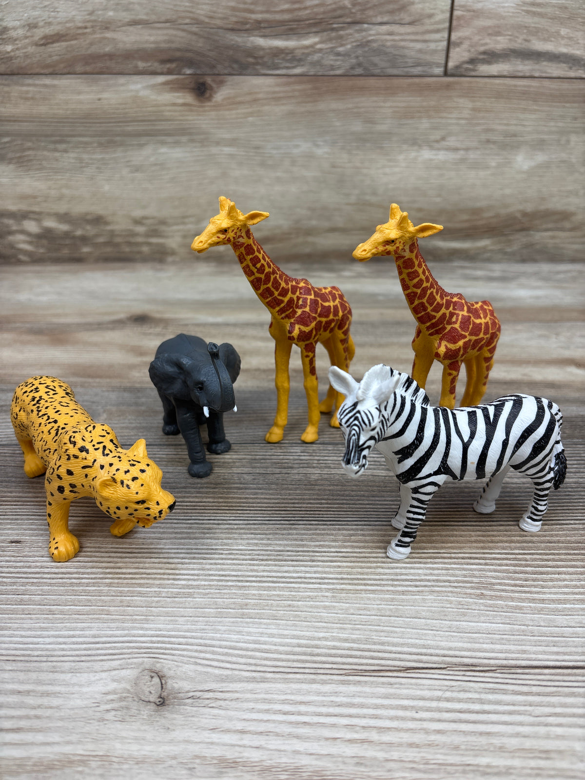 BOLZRA 5pk Safari Animal Figures
