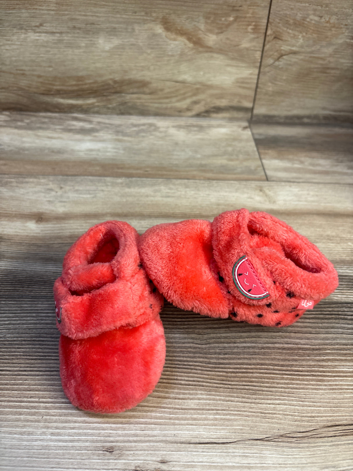 Ugg Bixbee Watermelon Stuffie Booties Pink sz 4/5c