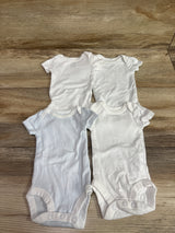 Carter's 4pk Bodysuits White sz Preemie