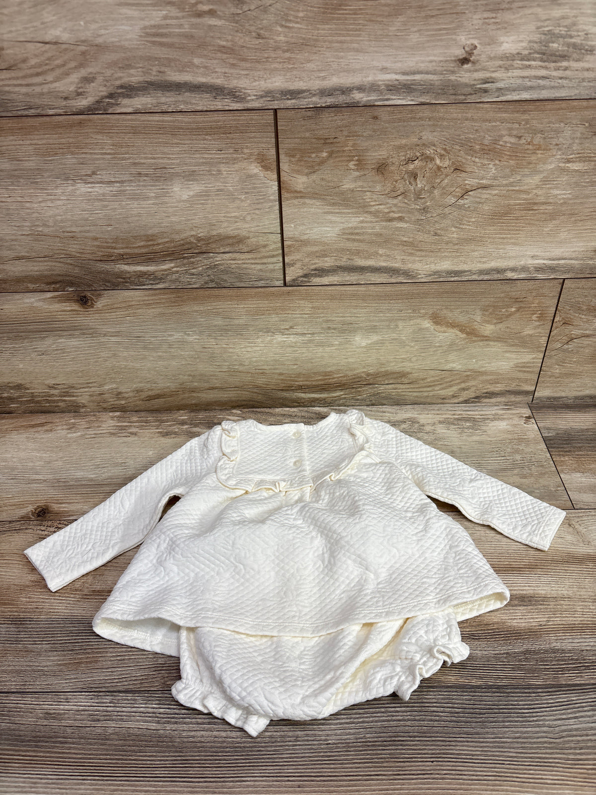 NEW Janie & Jack 2pc The Quilted Matching Set in Cream & Sugar sz 6-12m