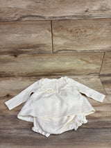 NEW Janie & Jack 2pc The Quilted Matching Set in Cream & Sugar sz 6-12m