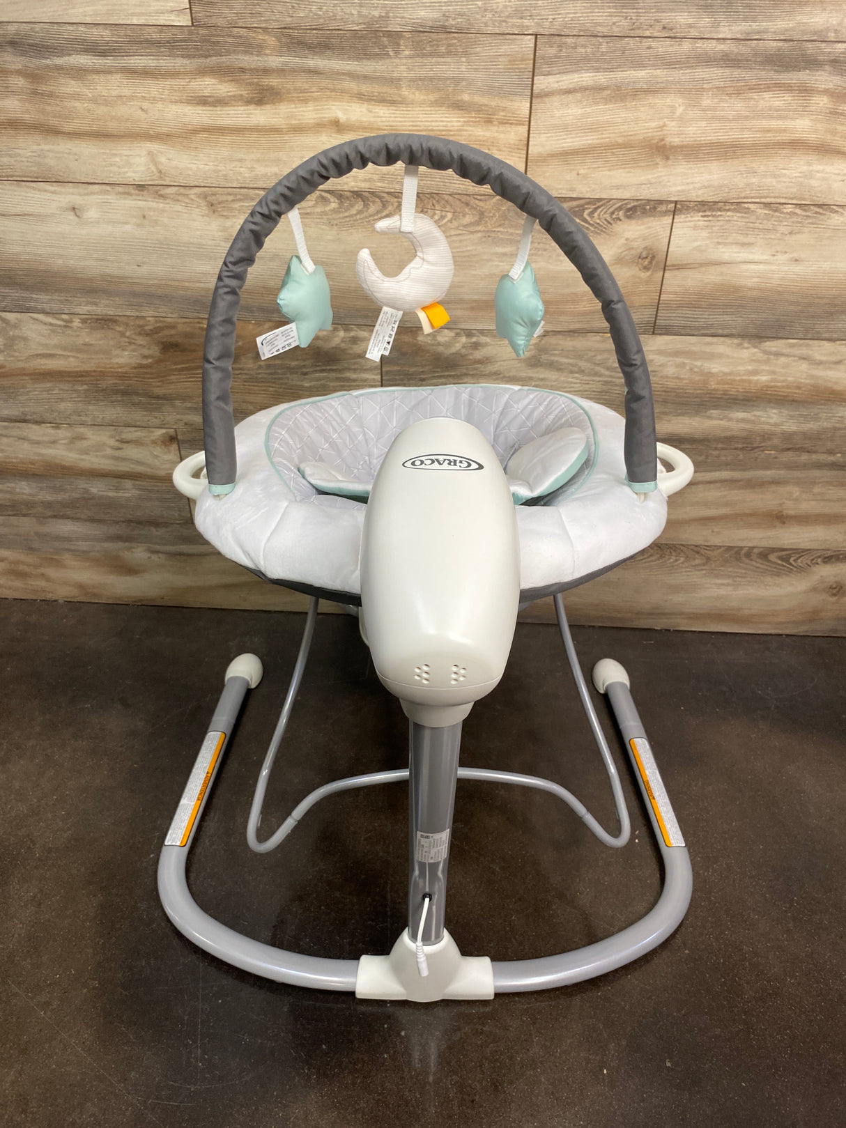 NEW Graco Soothe 'n Sway LX Swing w/ Portable Bouncer in Derby