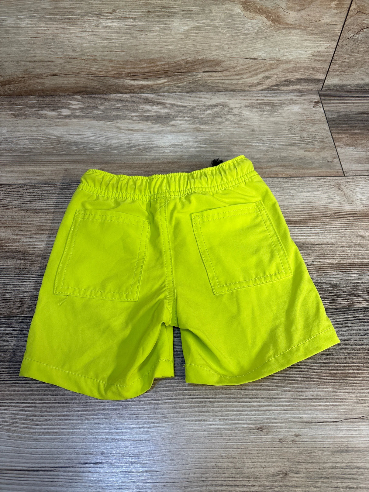 Cat & Jack Board Shorts Neon Yellow sz 2T