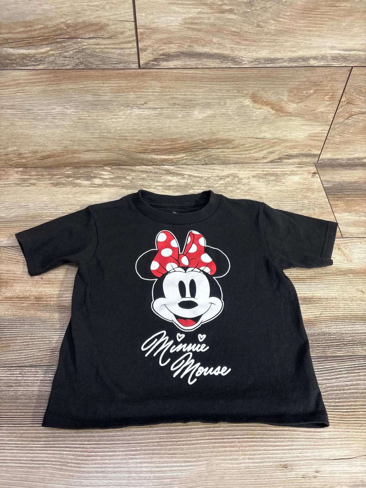 Disney Minnie Mouse Shirt Black sz 3T