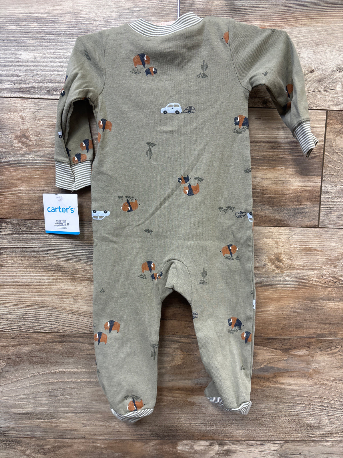 NEW Carter's Sleeper Green sz 9m