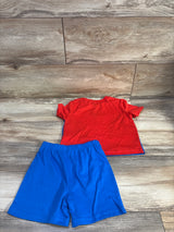 Marvel 2pc Spider-Man Pajama Set Red sz 4T