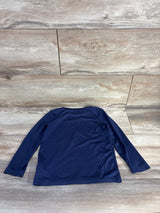 Cat & Jack Long Sleeve Rash Guard Shirt Navy sz 3T