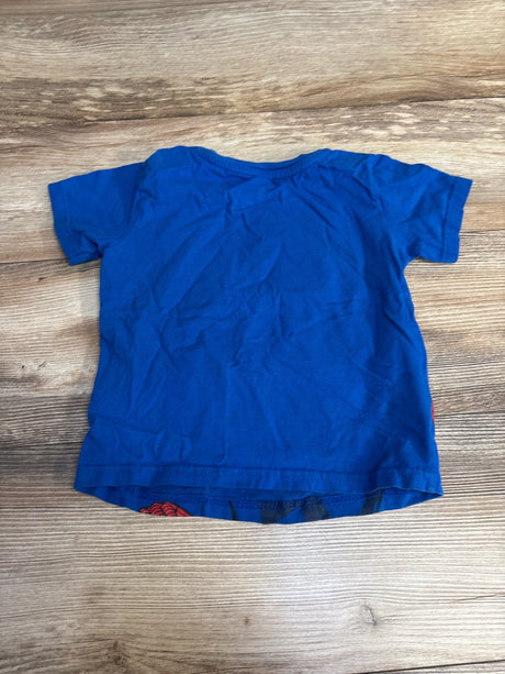 Marvel Spiderman Shirt Blue sz 4T - Me n Mommy To Be