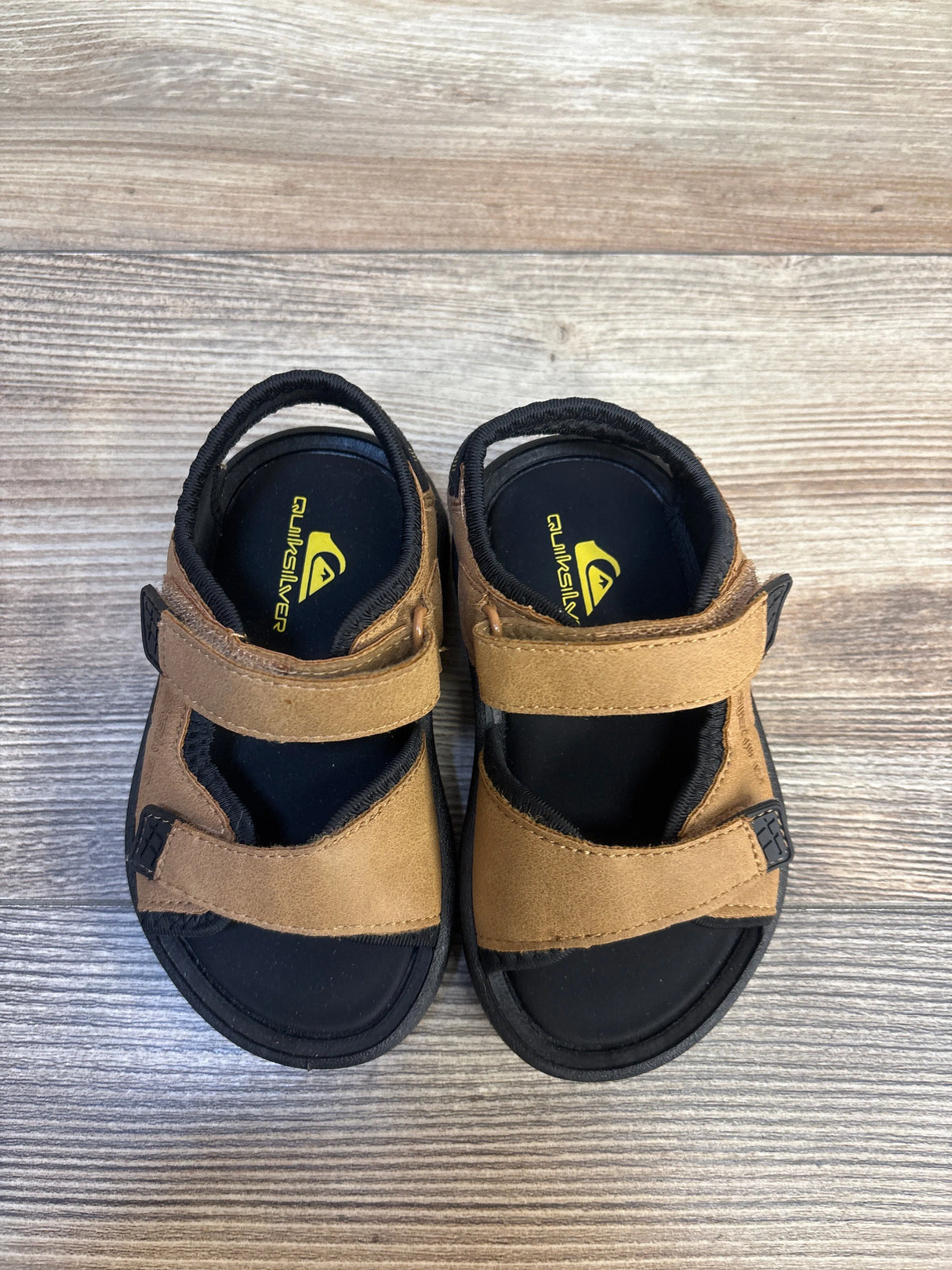 Quiksilver Beach Crest Sandals Brown sz 6c