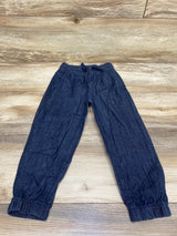 Pekkle Chambray Pull-On Pants Blue sz 3T